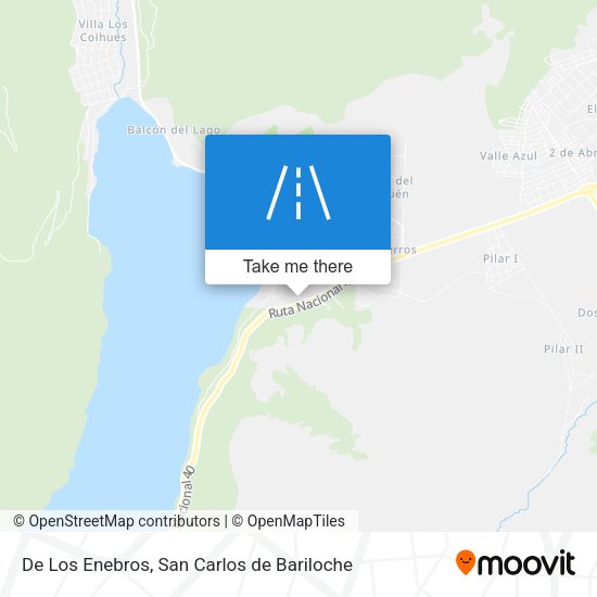 Mapa de De Los Enebros