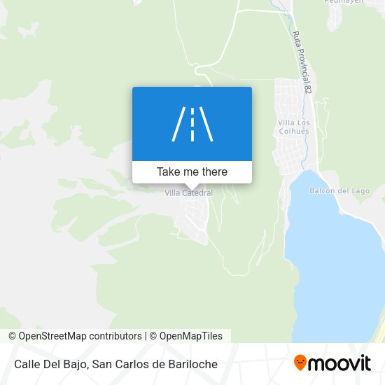 Mapa de Calle Del Bajo