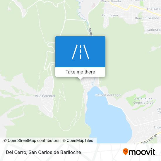 Mapa de Del Cerro