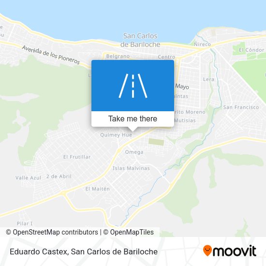 Eduardo Castex map