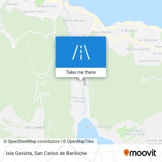 Mapa de Isla Gaviota