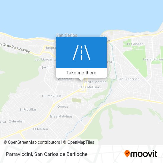 Mapa de Parraviccini
