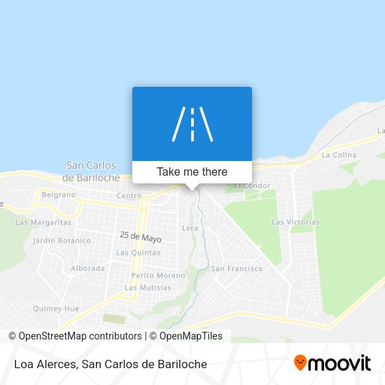 Loa Alerces map