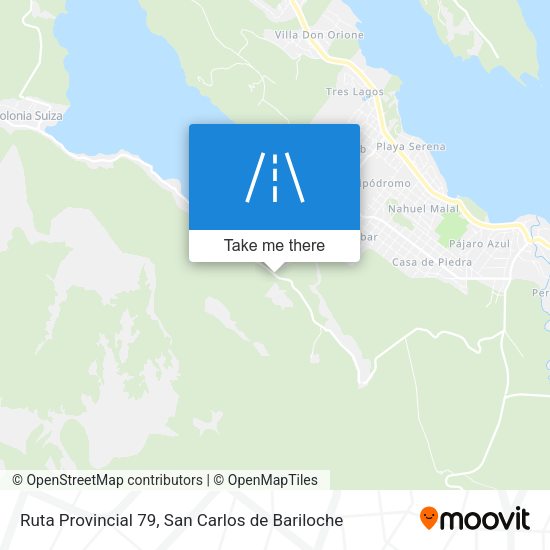 Ruta Provincial 79 map