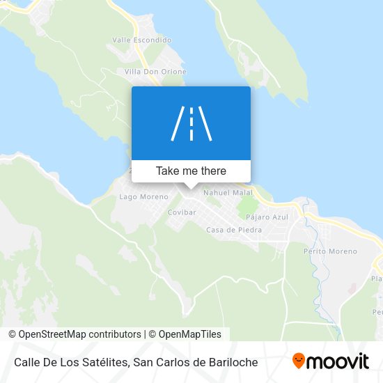 Mapa de Calle De Los Satélites
