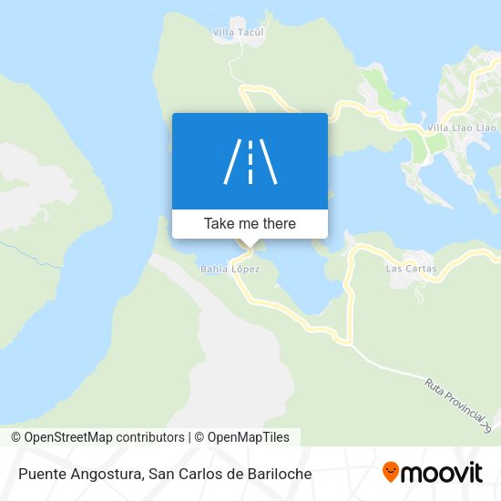 Mapa de Puente Angostura