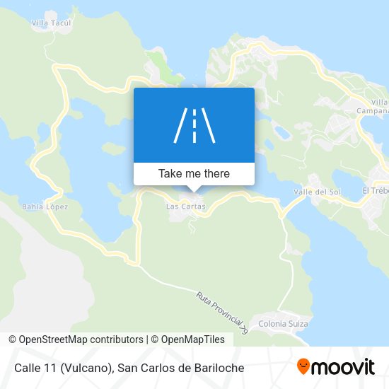 Mapa de Calle 11 (Vulcano)