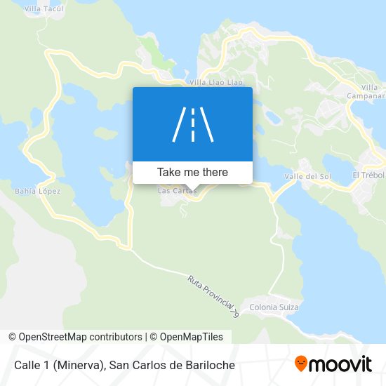 Calle 1 (Minerva) map