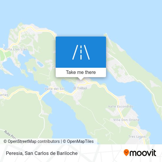 Peresia map