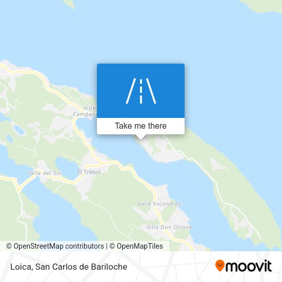 Mapa de Loica