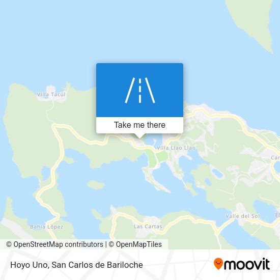 Hoyo Uno map