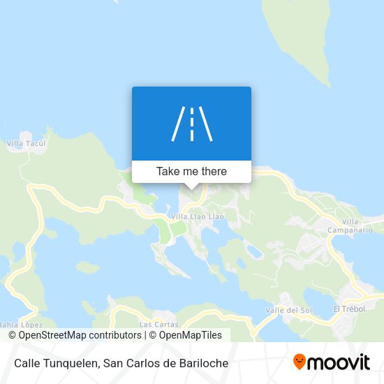 Calle Tunquelen map