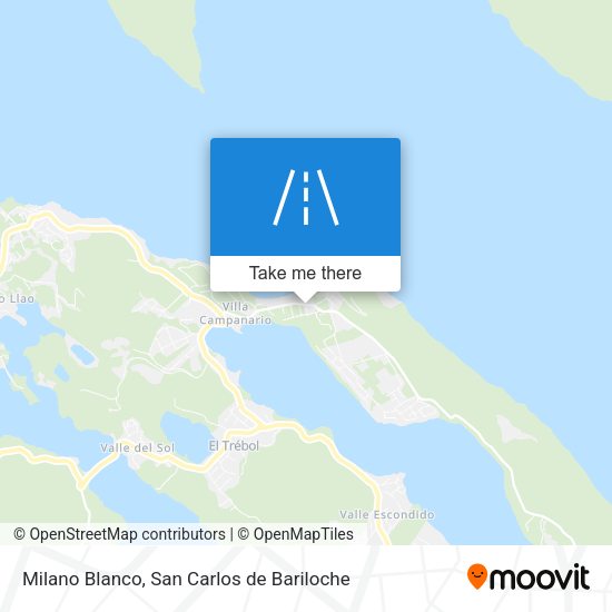 Milano Blanco map