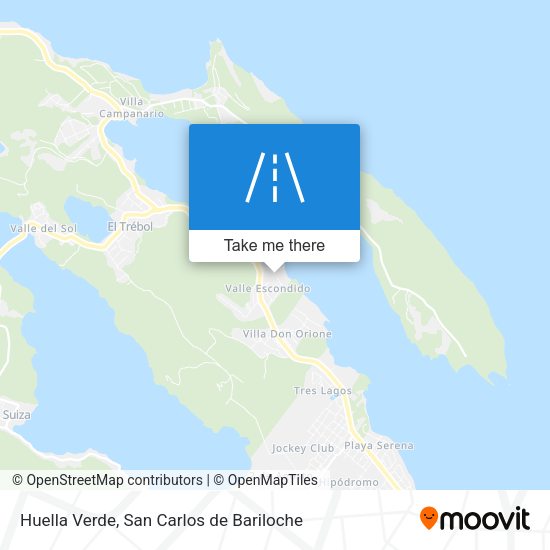 Huella Verde map