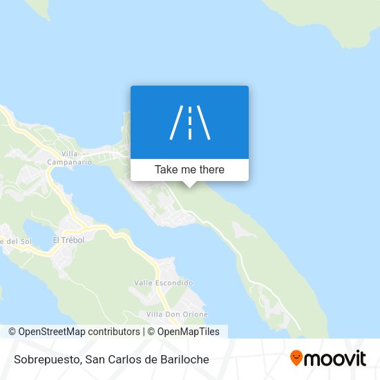 Sobrepuesto map