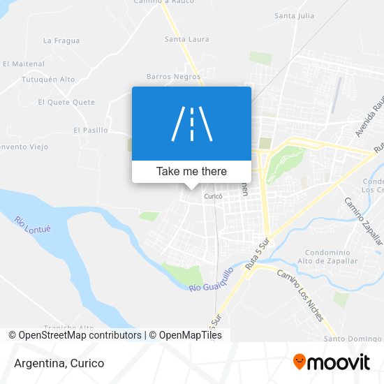 Mapa de Argentina