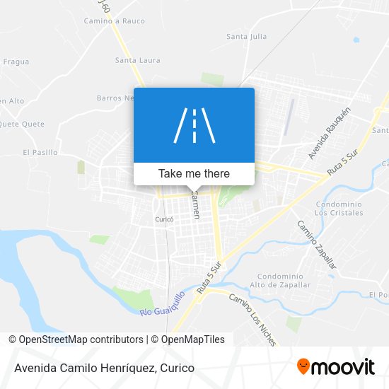 Mapa de Avenida Camilo Henríquez