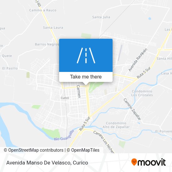 Avenida Manso De Velasco map