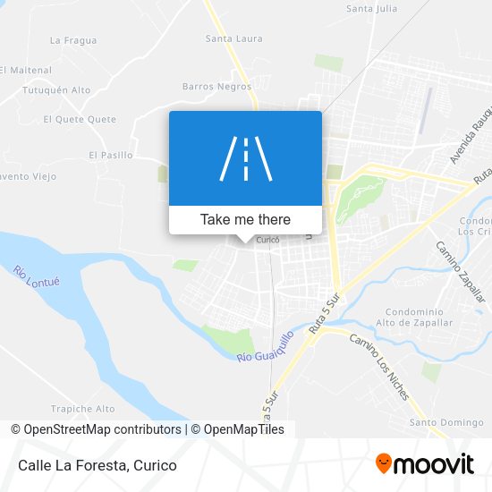 Mapa de Calle La Foresta