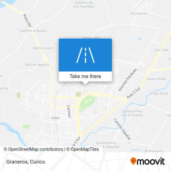 Mapa de Graneros