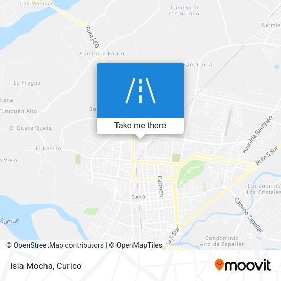 Mapa de Isla Mocha