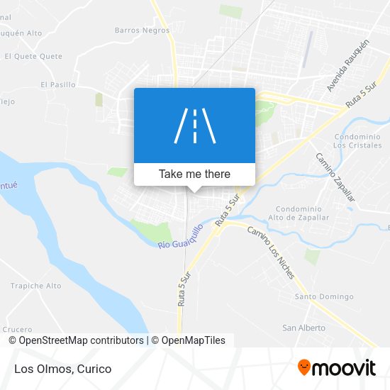 Mapa de Los Olmos