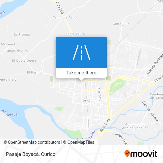 Pasaje Boyacá map