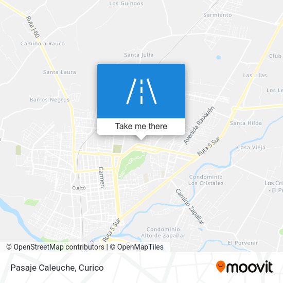 Mapa de Pasaje Caleuche