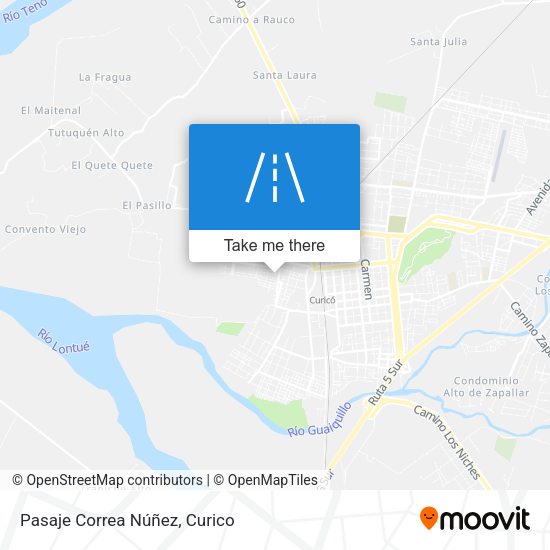 Pasaje Correa Núñez map