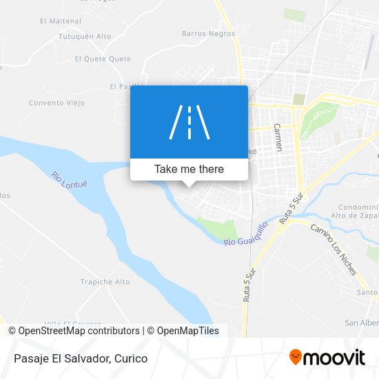 Mapa de Pasaje El Salvador