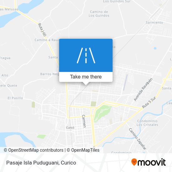 Pasaje Isla Puduguani map