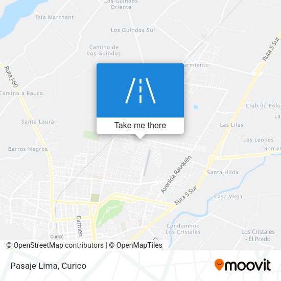 Mapa de Pasaje Lima