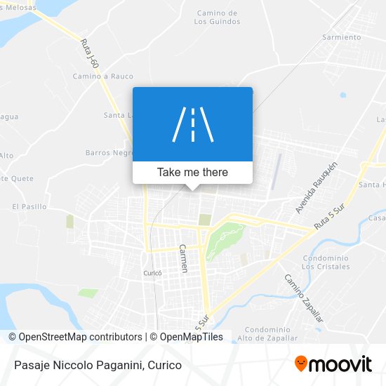 Pasaje Niccolo Paganini map