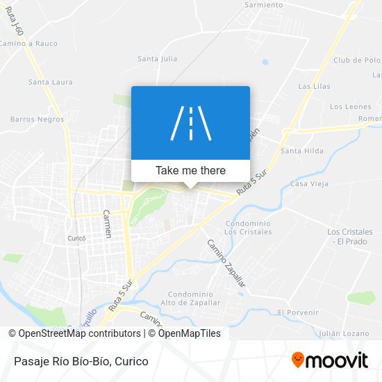 Pasaje Río Bío-Bío map