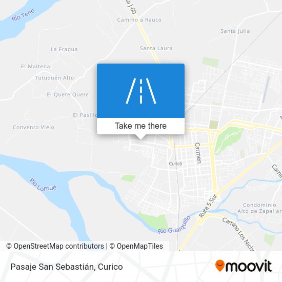 Pasaje San Sebastián map