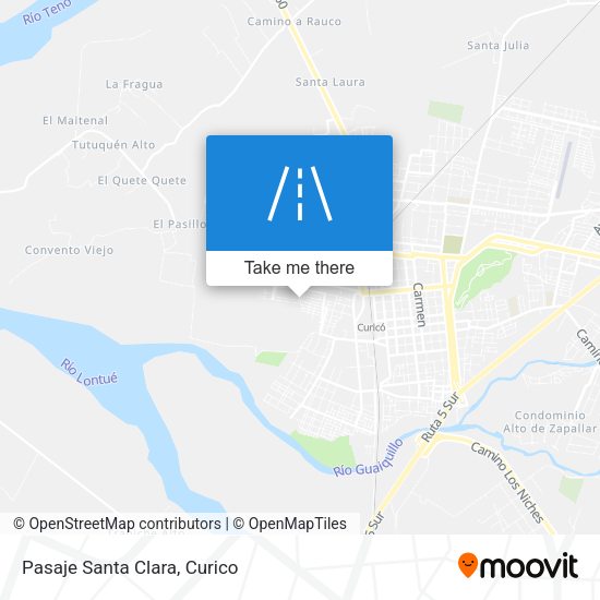 Mapa de Pasaje Santa Clara
