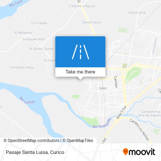 Mapa de Pasaje Santa Luisa