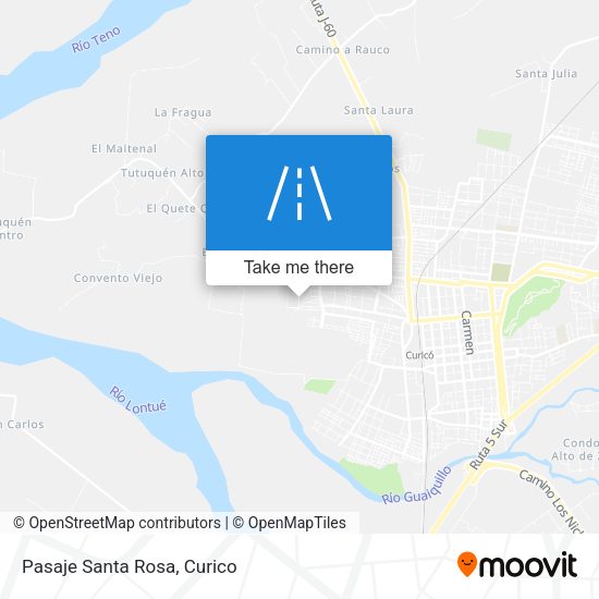 Mapa de Pasaje Santa Rosa