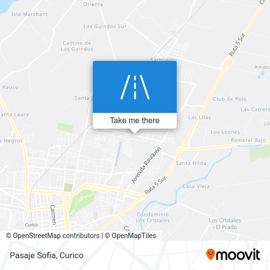 Mapa de Pasaje Sofia