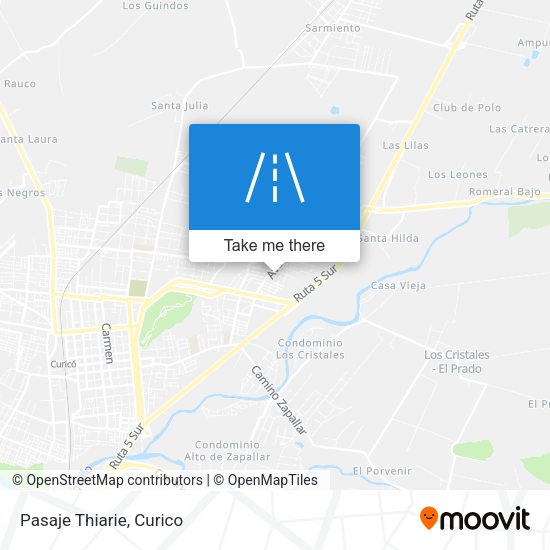 Mapa de Pasaje Thiarie