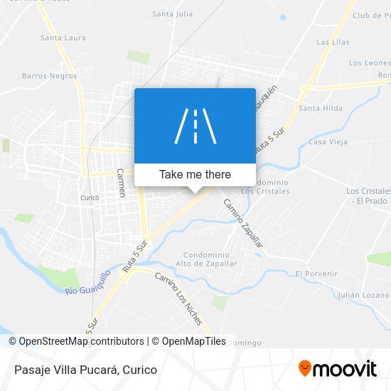 Mapa de Pasaje Villa Pucará