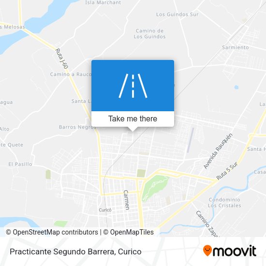 Practicante Segundo Barrera map