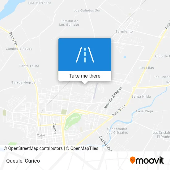 Queule map
