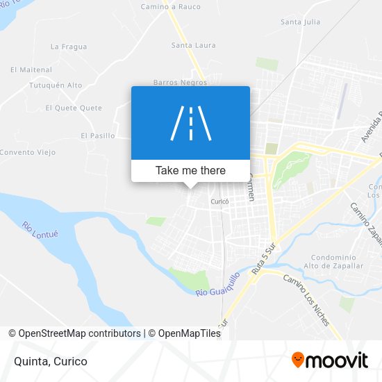 Mapa de Quinta