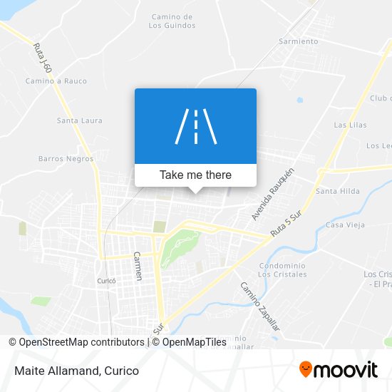 Mapa de Maite Allamand