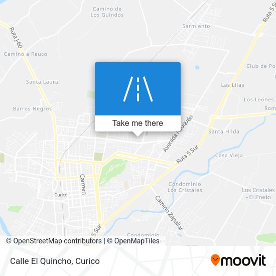 Mapa de Calle El Quincho