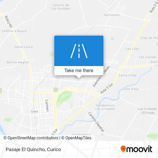 Pasaje El Quincho map