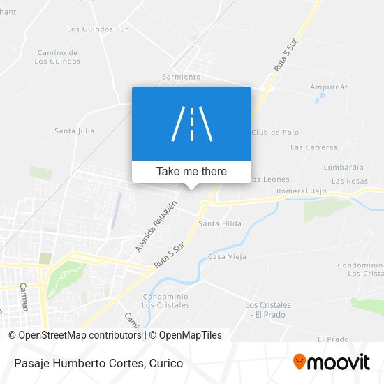 Mapa de Pasaje Humberto Cortes