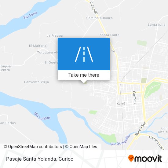 Mapa de Pasaje Santa Yolanda