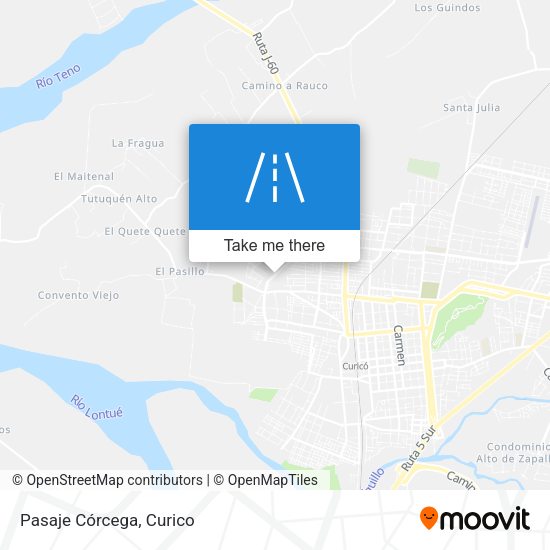 Pasaje Córcega map